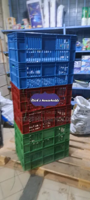Organizing Plastic Crates