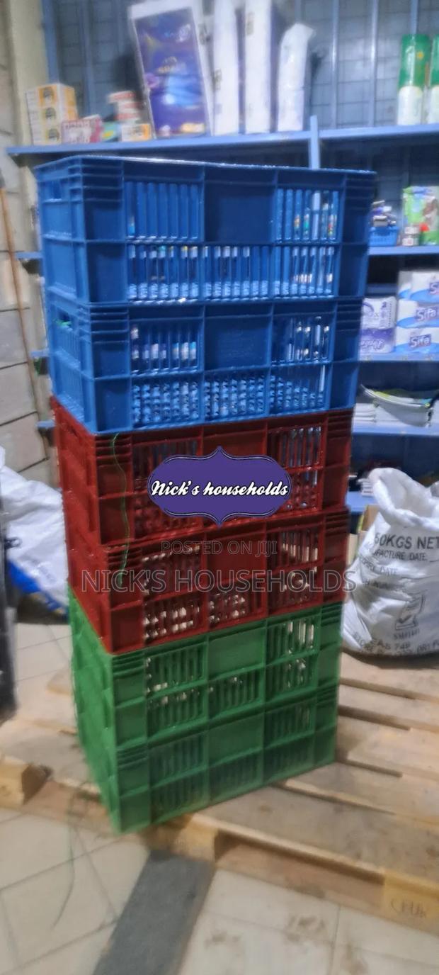 Organizing Plastic Crates