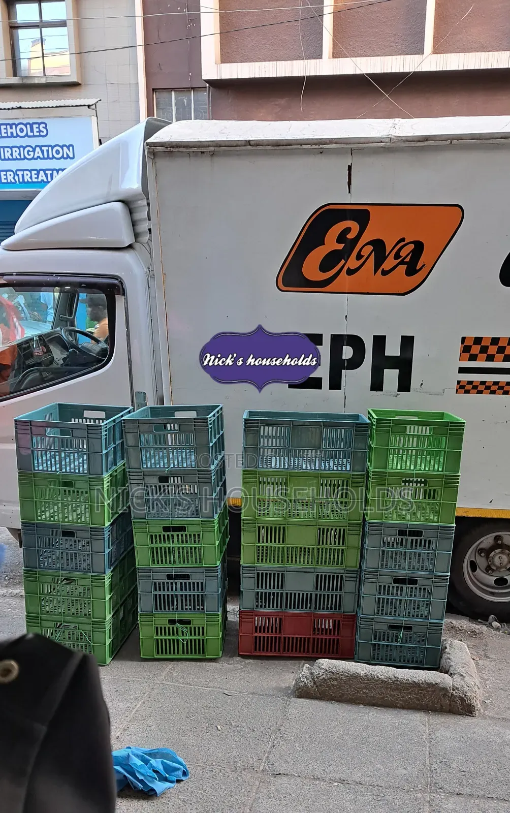 Eggs Transportation Plastic Crates