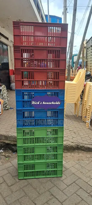 Halar Polystack Plastic Crates Medium Size