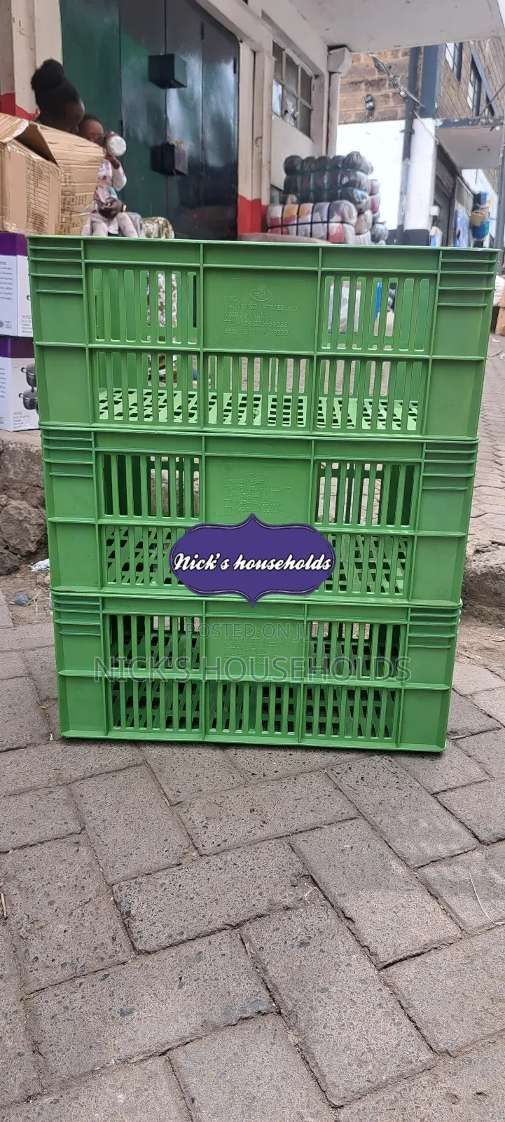 Poly Plastic Crates Available for Transport