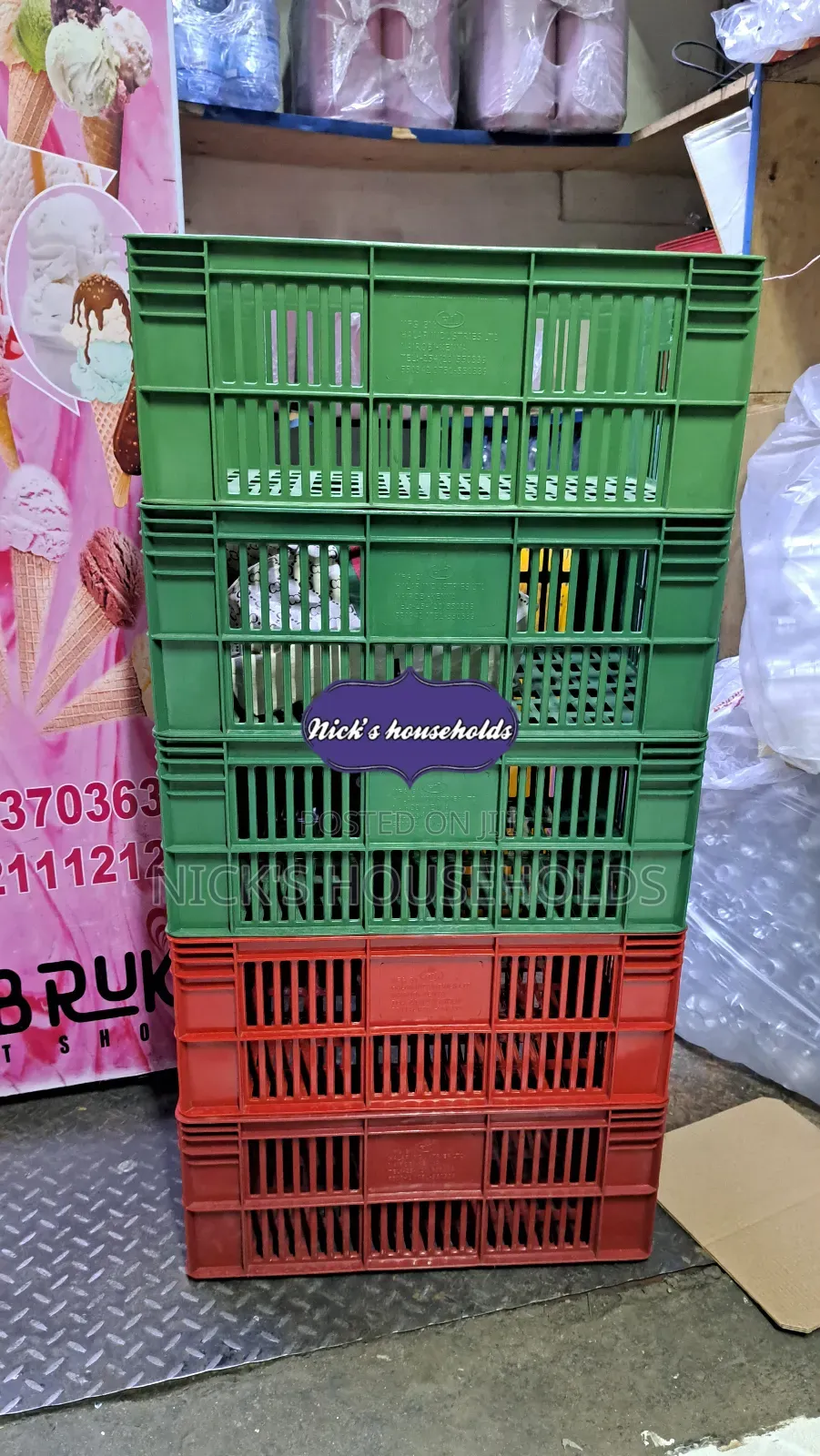 Industrial Use Plastic Bread Crates