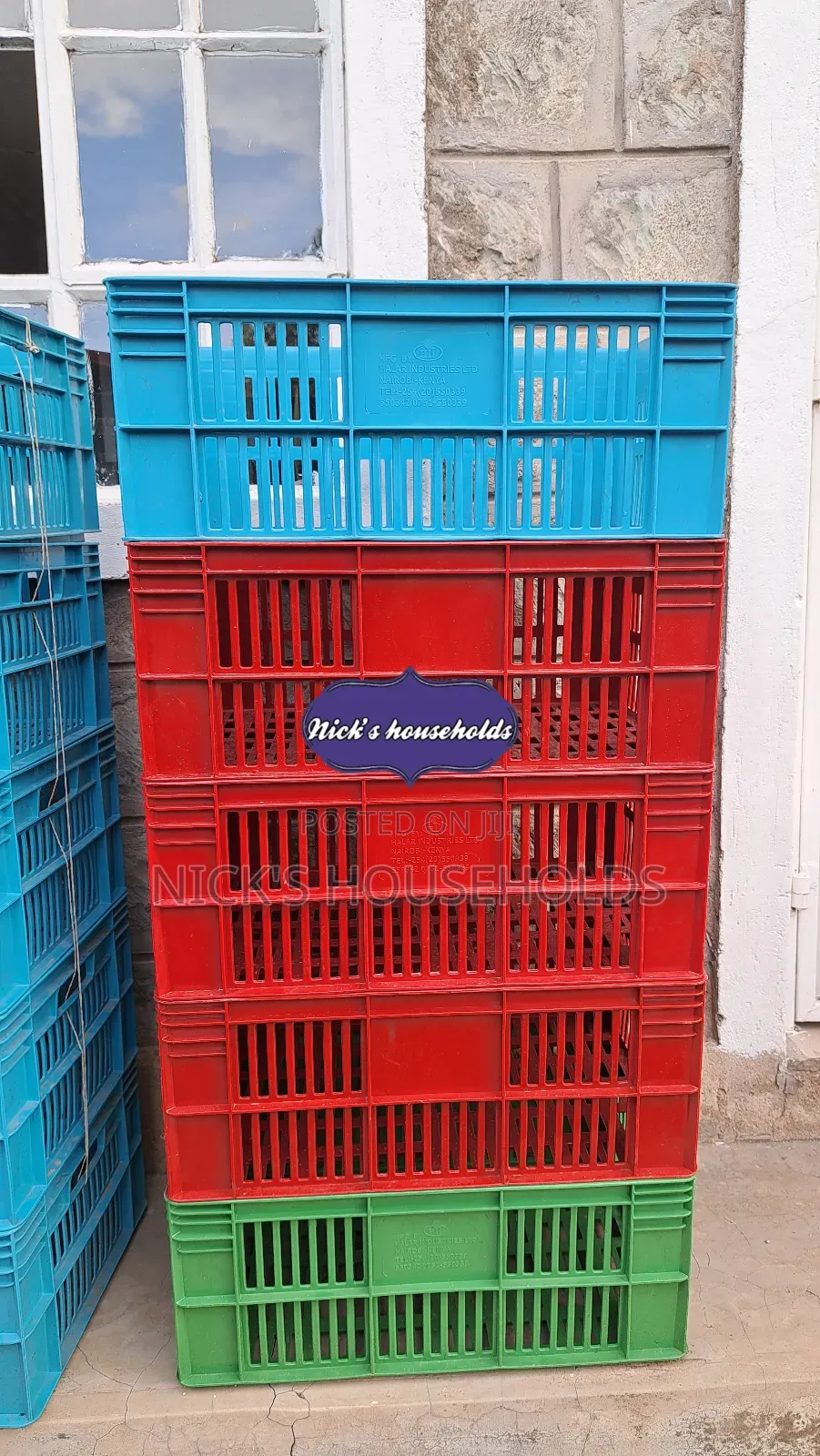 Kifaru Plastic Crates