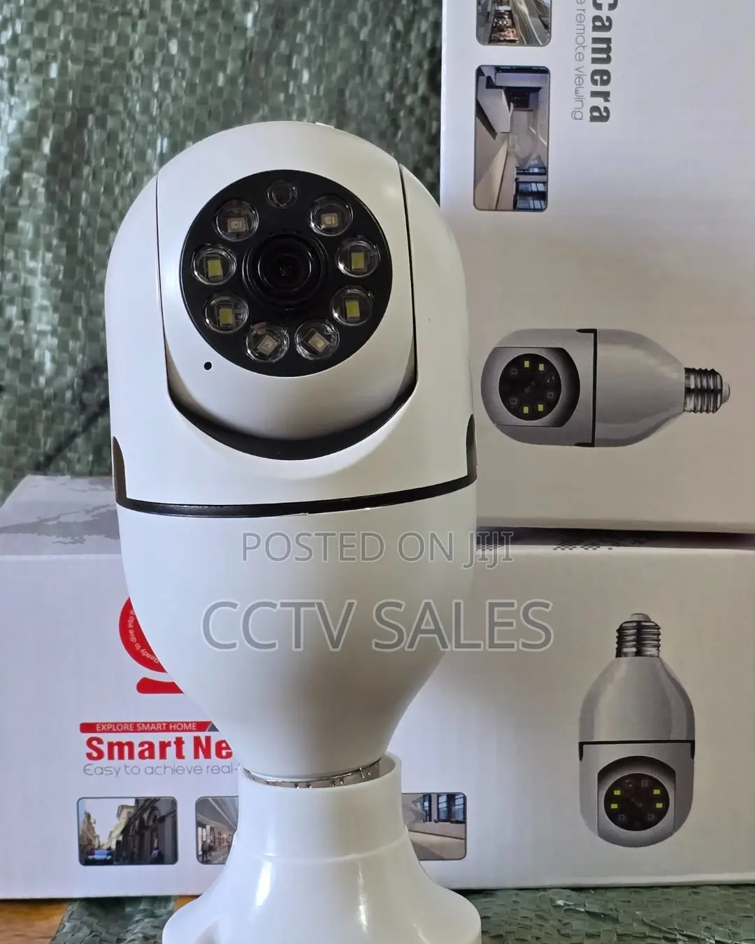 V380 Remote View CCTV Camera E27 Holder