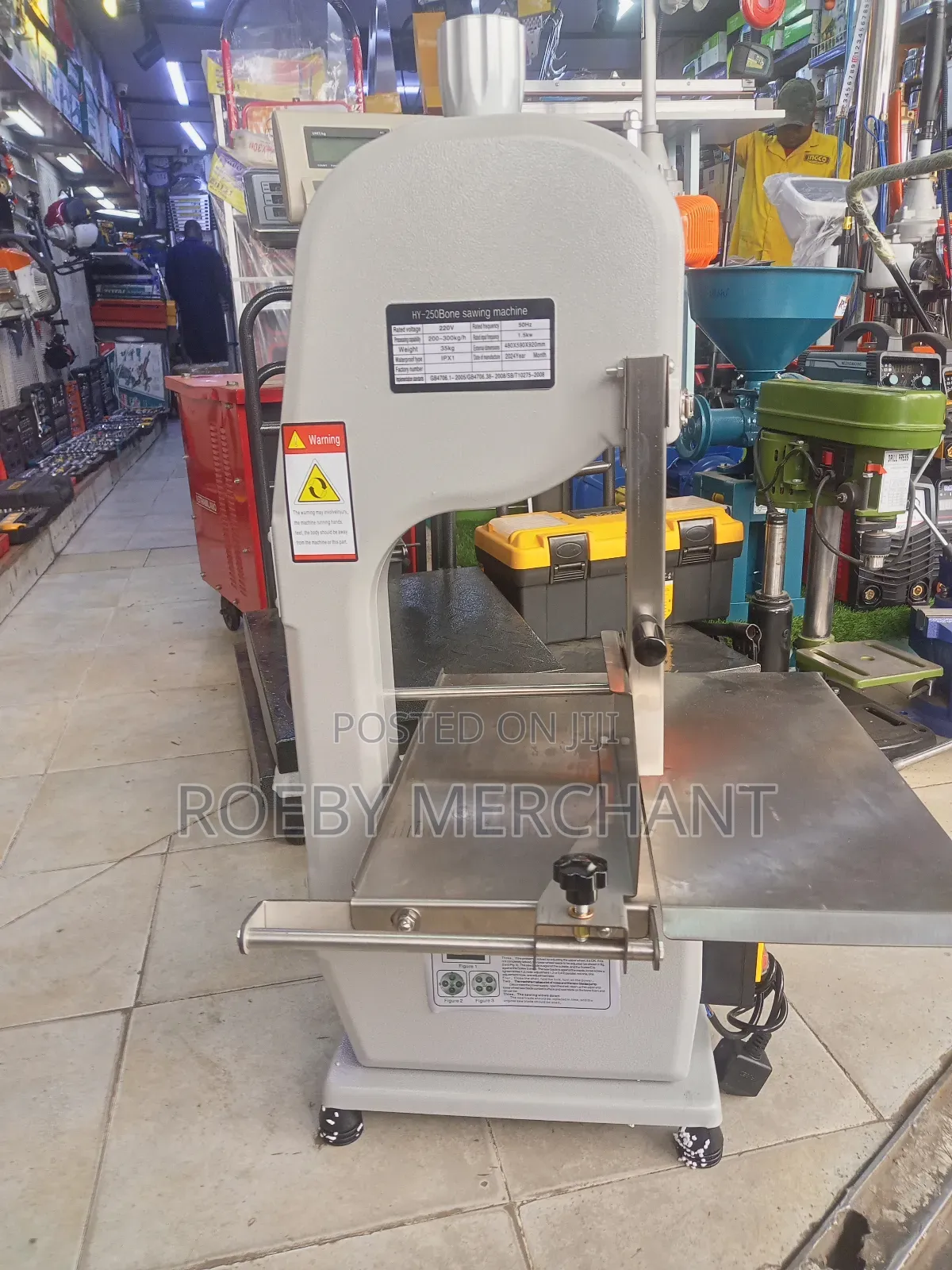 New Electric Bone Saw Machine for Butchery
