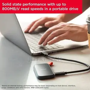 Sandisk E30 Portable External SSD 2tb - Sdssde30-2t00-G26