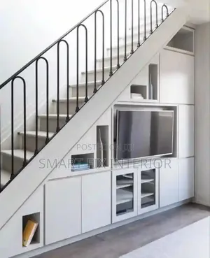 Under Staircase Cabinet/Tv Stands/Home Décor Installation