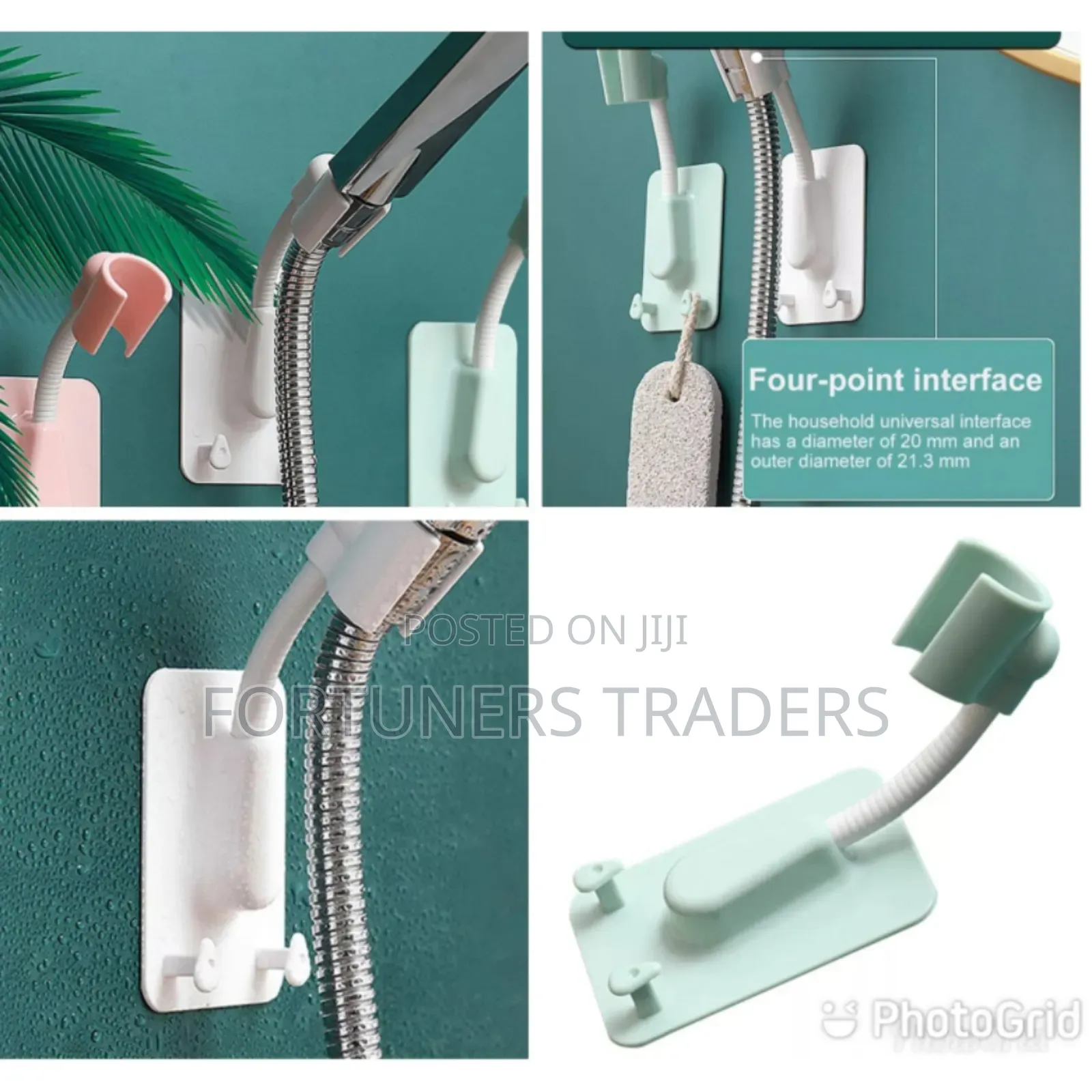 *360 Degrees Adjustable Shower Head Holder