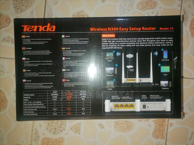 Tenda Wireless N300 Router - thumbnail 5