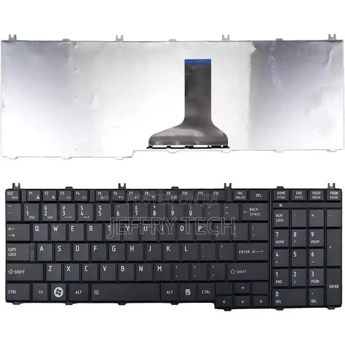 Replacement Keyboard for Toshiba Satellite C650 C650d C655 C