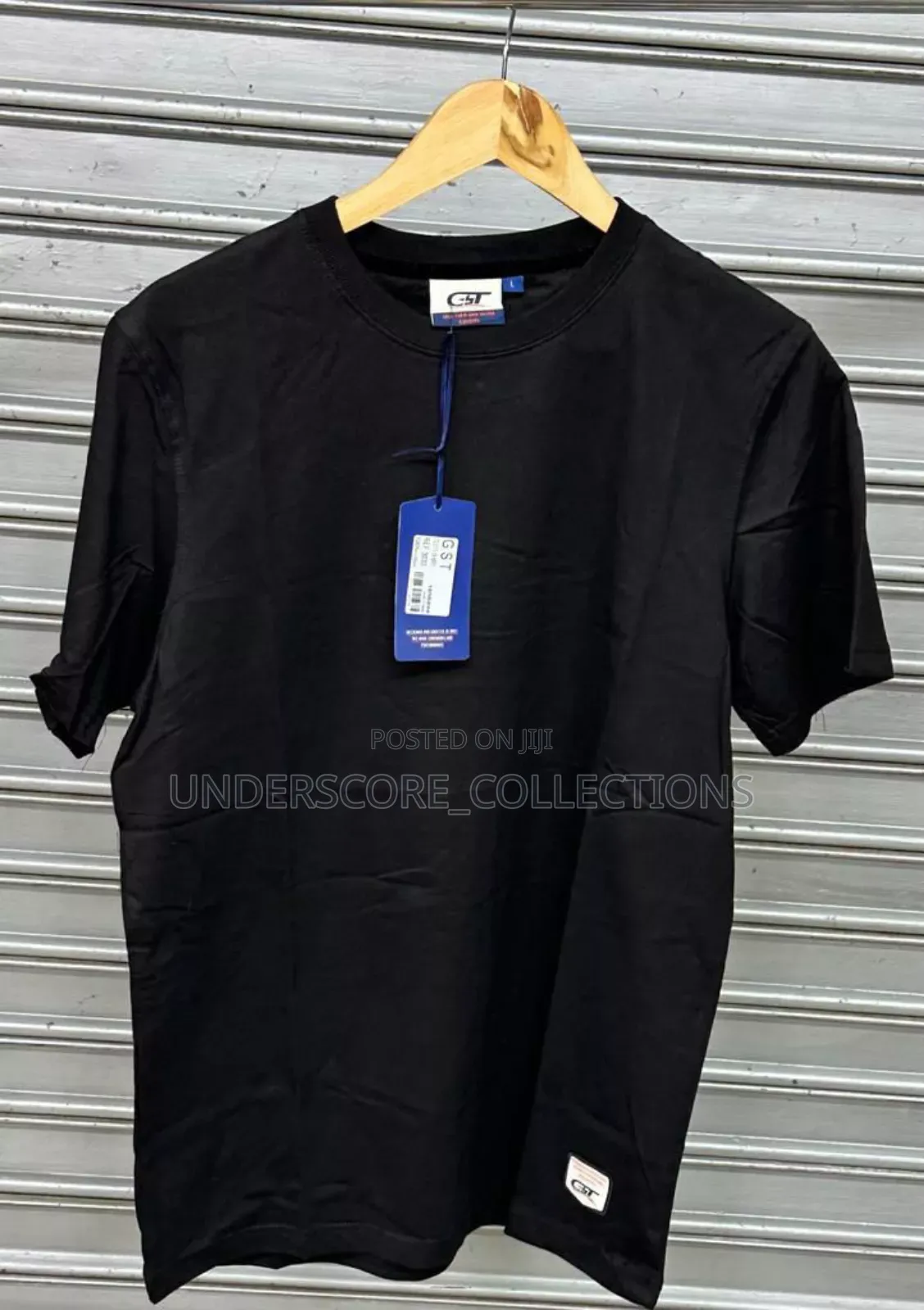 Black Short Sleeved Men's T-Shirts
