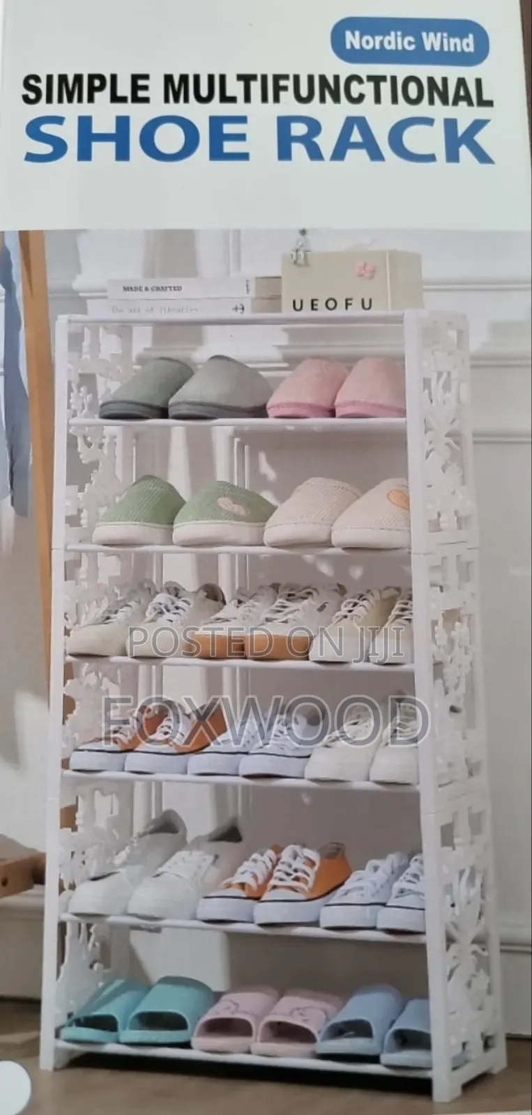 7 Layer Nordic Wind Simple Multifunctional Rack