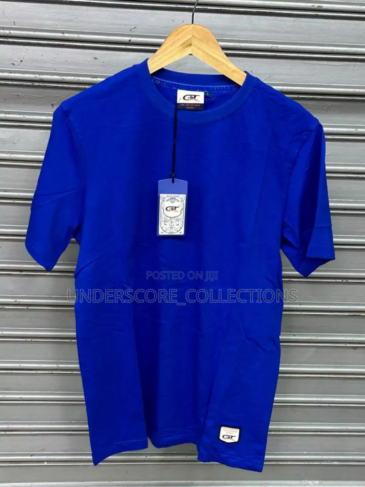 Royal Blue Short Sleeved Men's T-Shirts