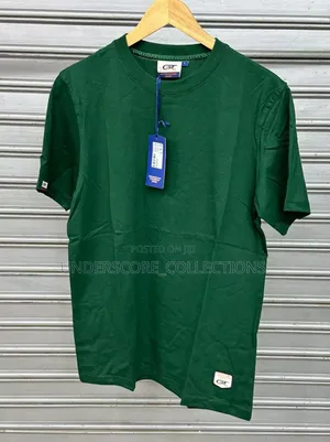 Green Short Sleeved Men's T-Shirts