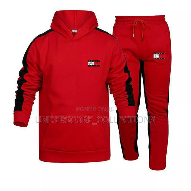 Red Tommy Hilfiger Men's Track Suits - thumbnail 2