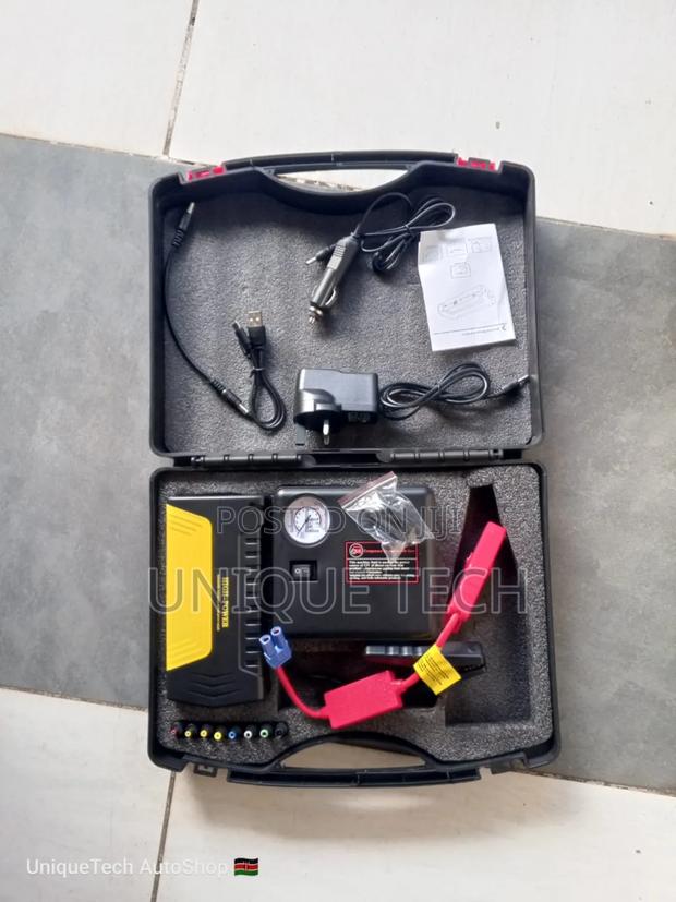 3-in-1 Car Jump Starter, Power Bank Tire Inflator