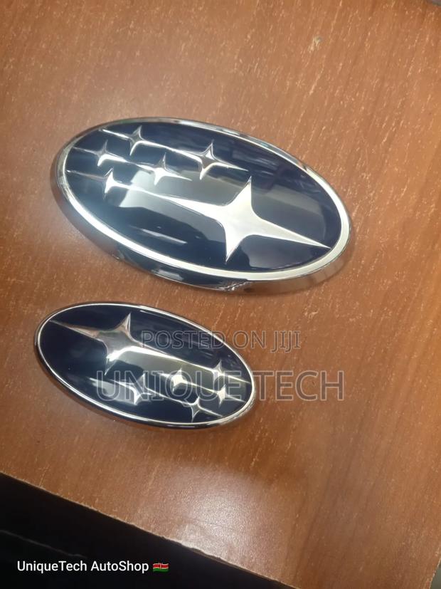 Subaru Front Grille Boot Badge – 10cm 14cm - main view
