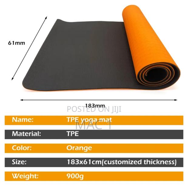 Double Sided Qualiy Yoga Mats - thumbnail 4