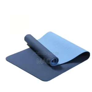 Portable Yoga Exercise Gym Mats Rubber Double Sided