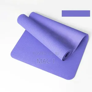Portable Yoga Exercise Gym Mats Rubber Double Sided