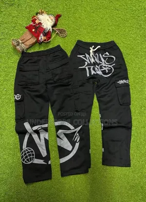 Cargo Pants With Graffiti Minus Two