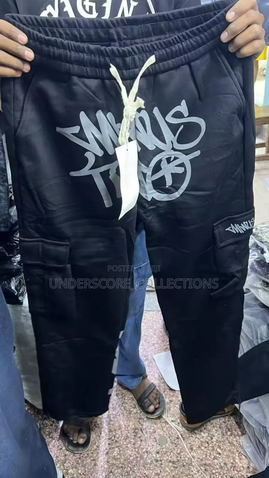 Cargo Pants With Graffiti Minus Two