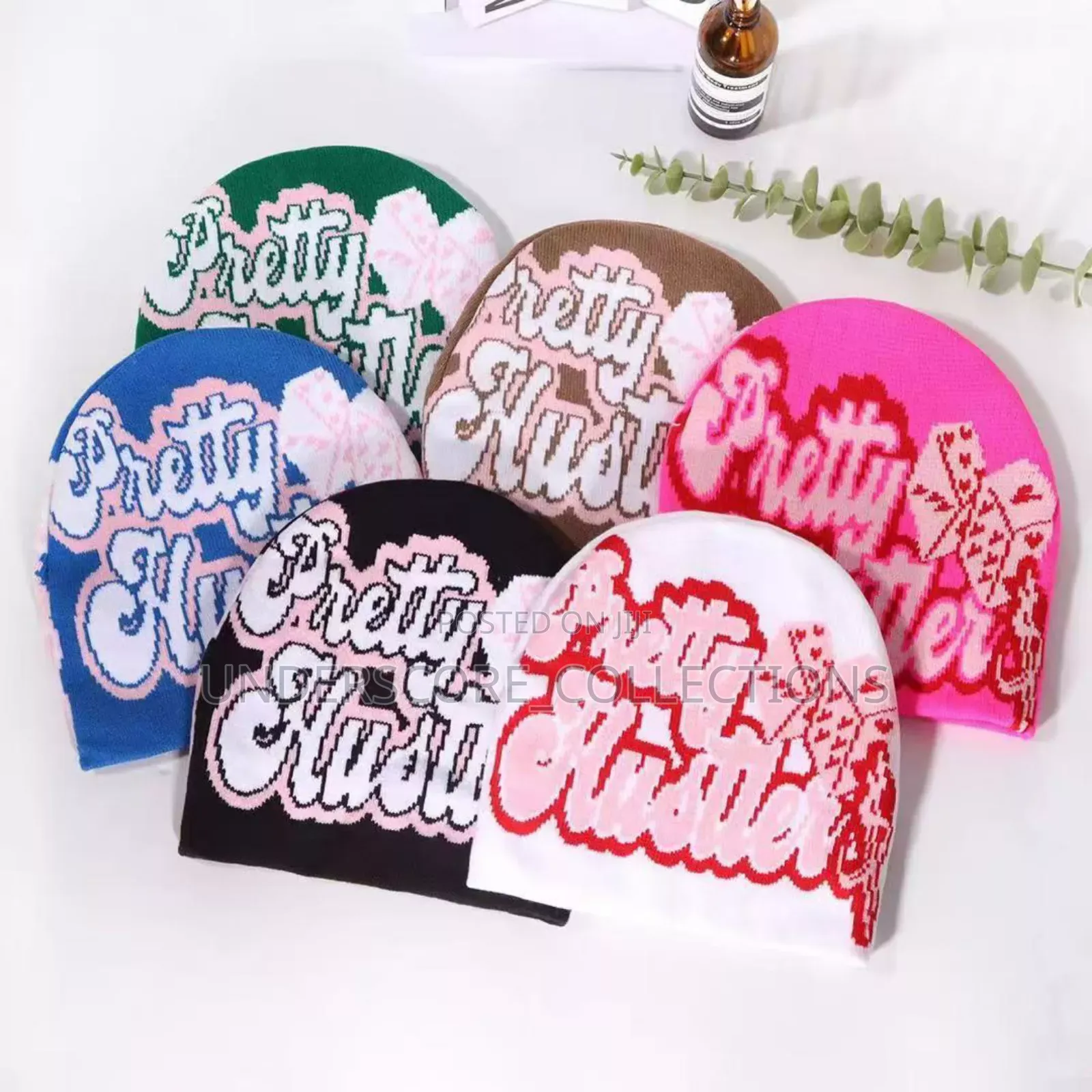 Warm Hats With Graffiti
