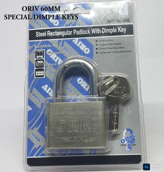 Oriv Padlock (60mm 4 Special Dimple Keys) Art 566