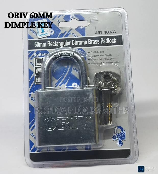 Oriv Padlock (4 Dimple Keys) Art 433