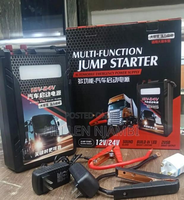 Heavy Duty Jumpstarter 12v-24v - main view