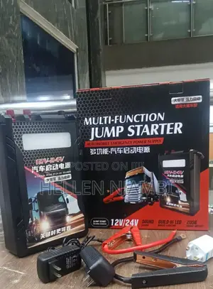 Vehicle Jumpstarter 12v-24v Heavy Duty