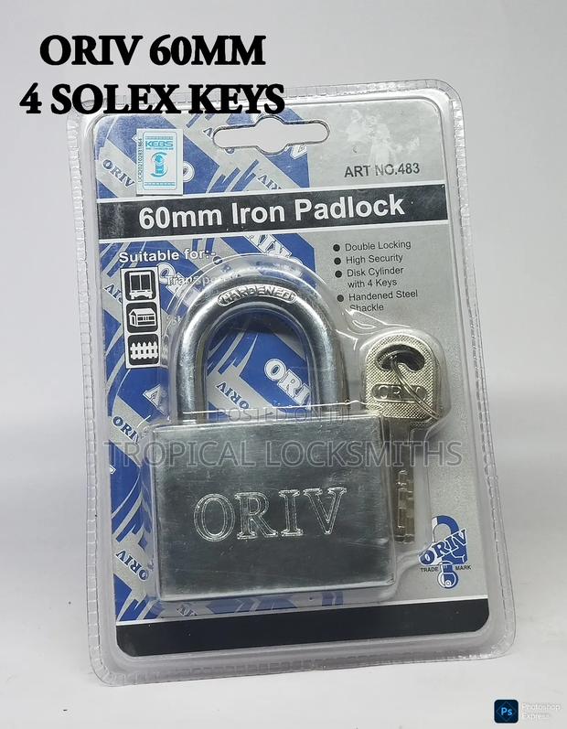 Oriv Padlock ( 60mm 4 Solex Keys) Art 483