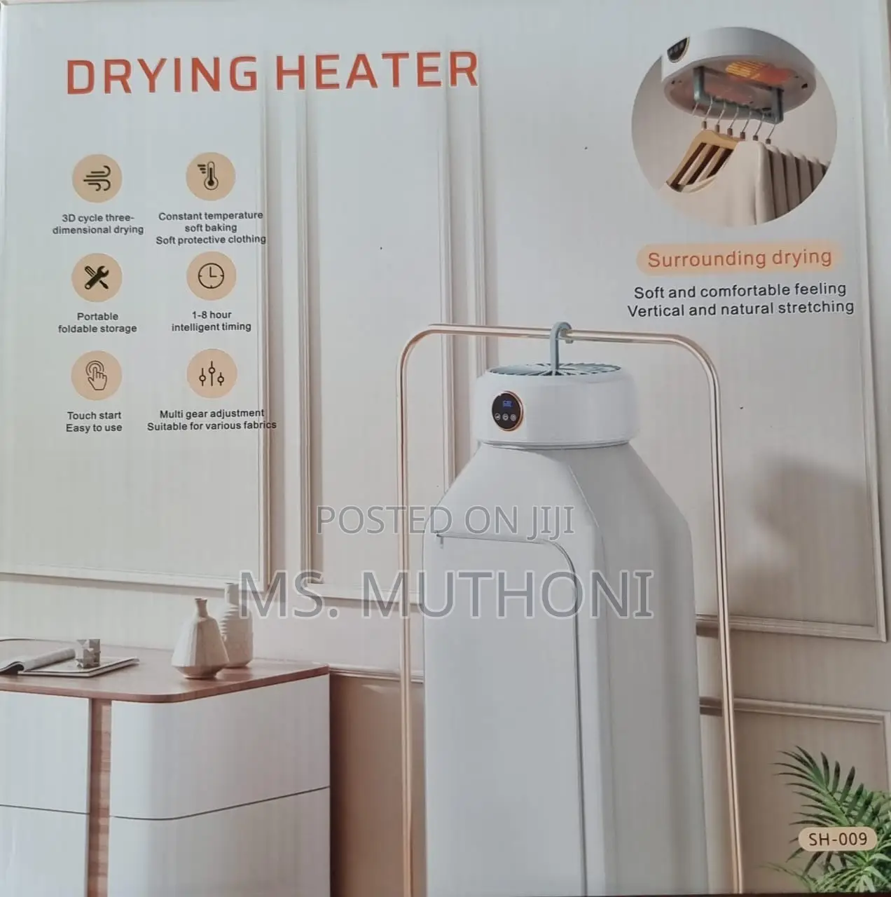 Convenient Folding Clothes Drying Machine