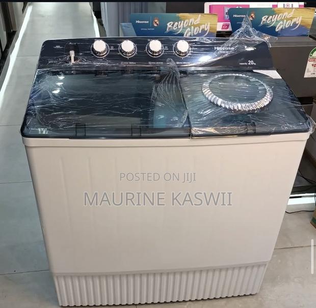 Hisense 20 Kg Semi -Outomatic Top Load Wsbe201