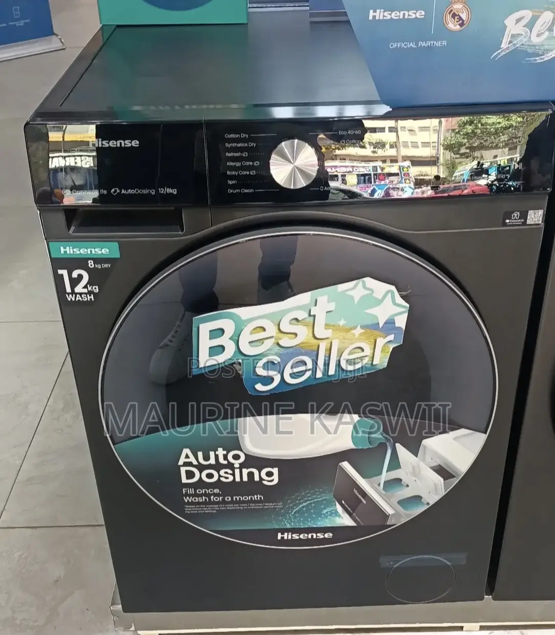 Hisense 12kg,8kg Washing Machine Front Load