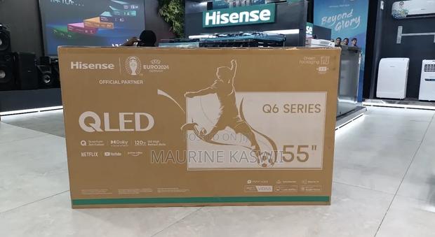Hisense 55” Qled 55q6n Smart Tv - main view