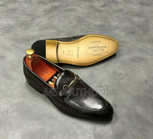 Laceless J. Foster Leather Shoes for Men - thumbnail 4