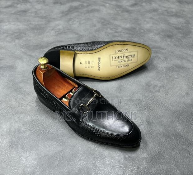 Laceless J. Foster Leather Shoes for Men - thumbnail 5