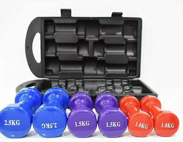 Neprone Coated Dumbbell Set - main view