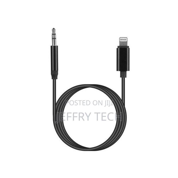 8 Pin to 3.5 Aux Audio Adapter Cable - main view