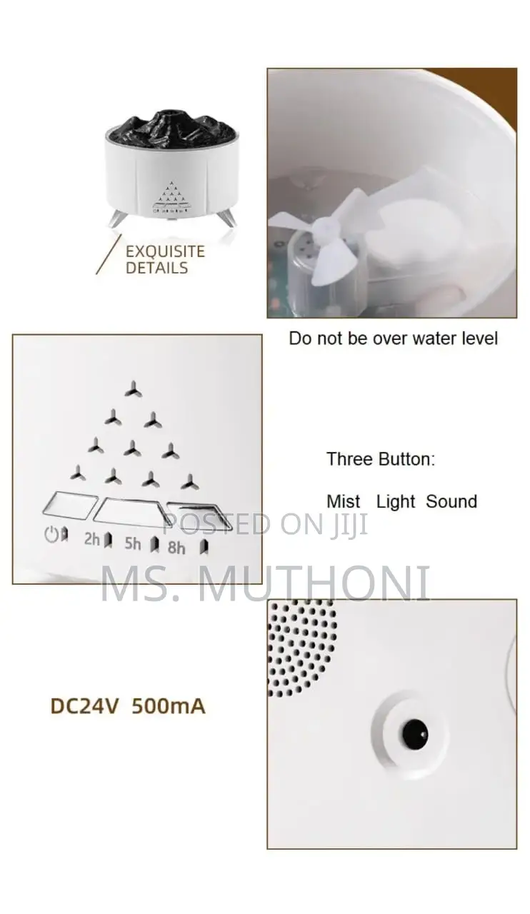  Volcano Humidifier