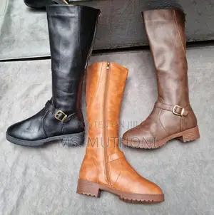 Women Thigh Flat Boots Size 37-42
