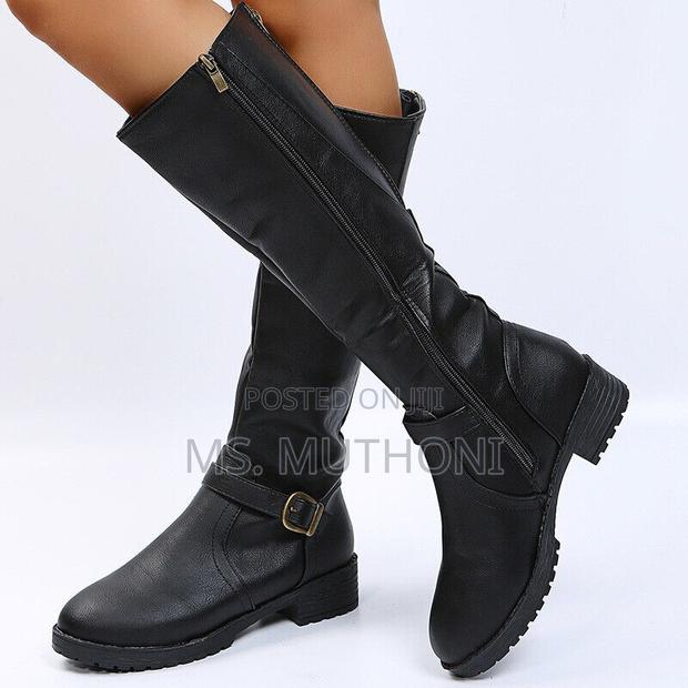 Women Thigh Flat Boots Size 37-42 - main view