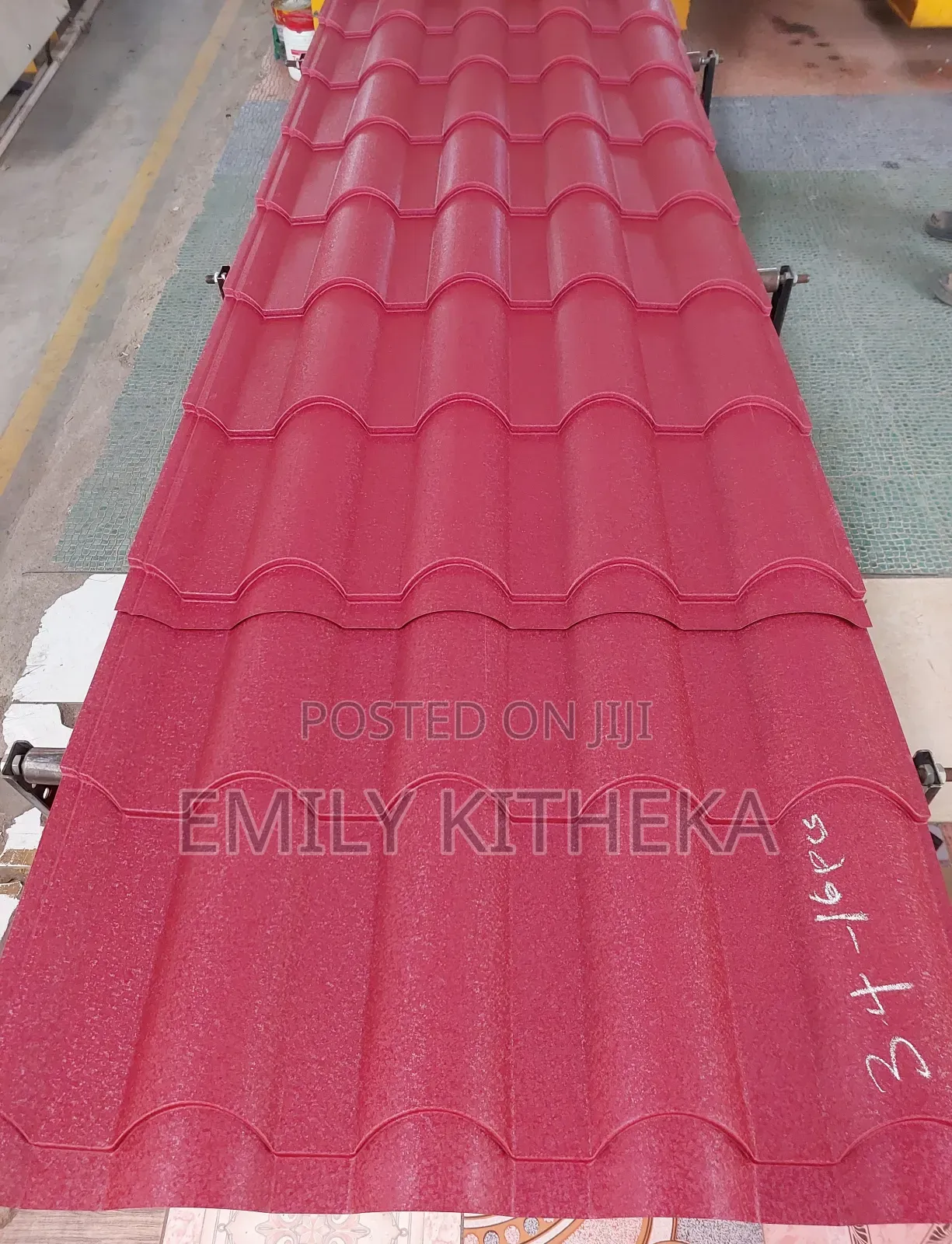 Matte Finish Eurotile 28 Gauge Roofing Sheets