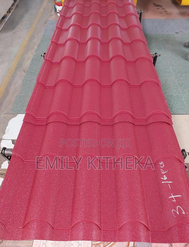 Matte Finish Eurotile 28 Gauge Roofing Sheets