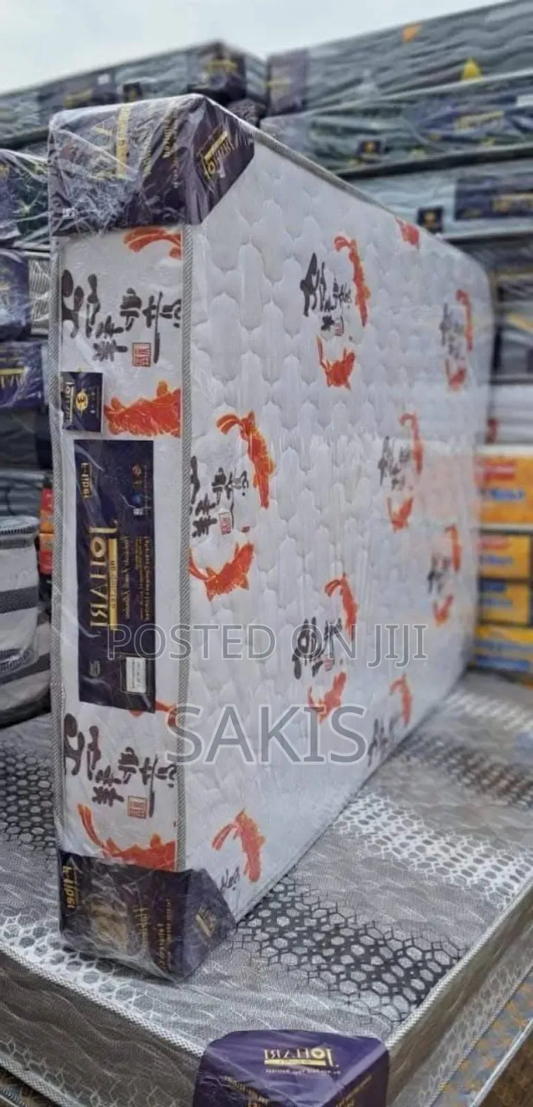 Warmth! Johari 5 X 6 X 8 High Density Quilted Fibre Mattress