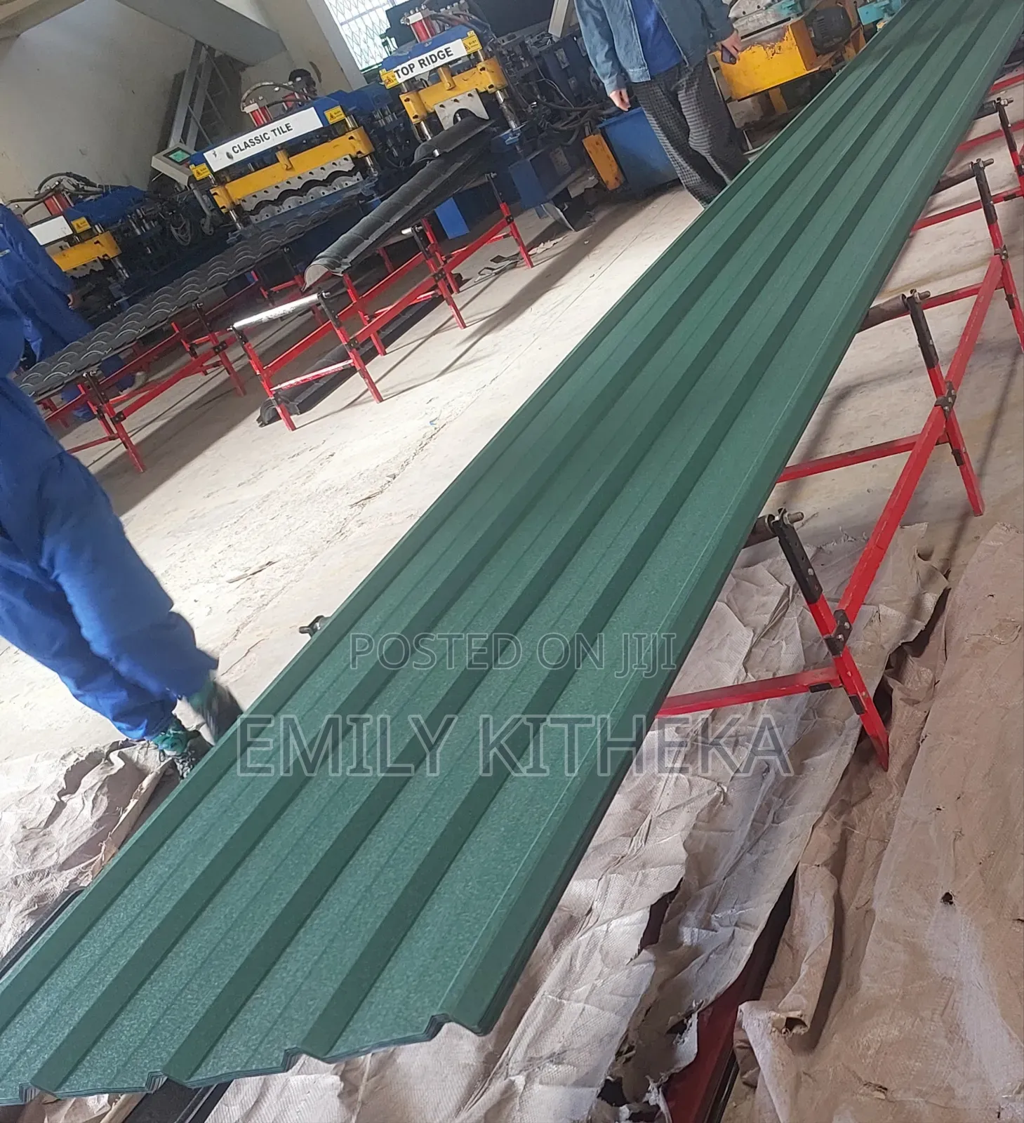 Roofing Sheets. Box Profile Matte Finish Gauge 30