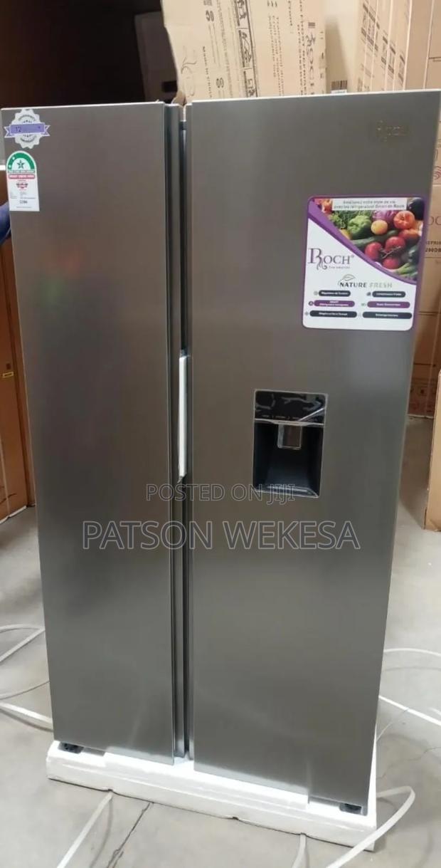 Roch 439l Side by Side Fridge RFR-540-SBWB