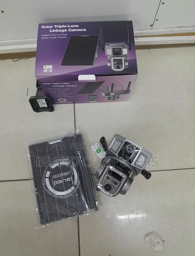 Original Hiview Solar Triple Wifi + 4g Solar Camera