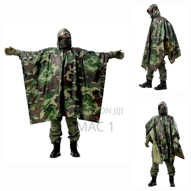 Poncho Tactical Raincoats Super Waterproof - thumbnail 4